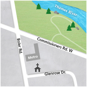 Byron Community Church Map